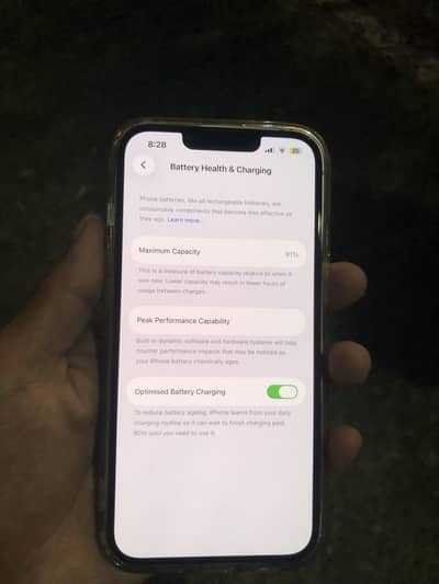 Apple iPhone 13 (256gb/91health) Pta Approved