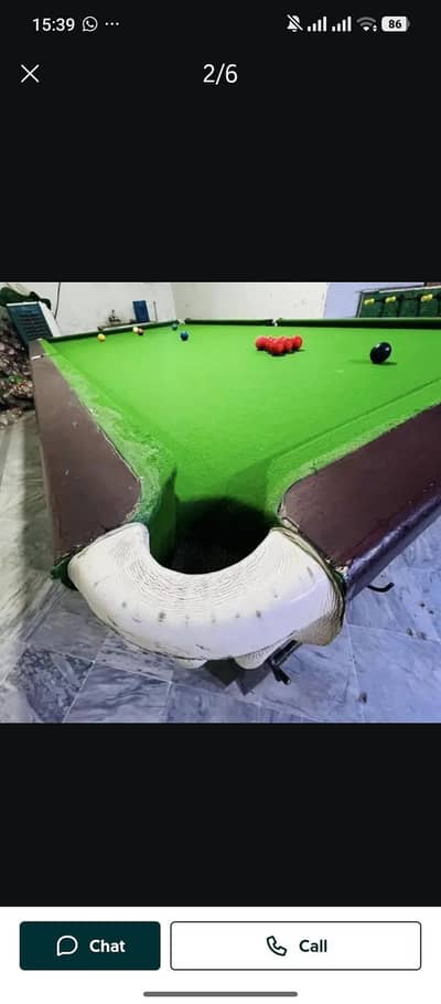 Snooker table for sale