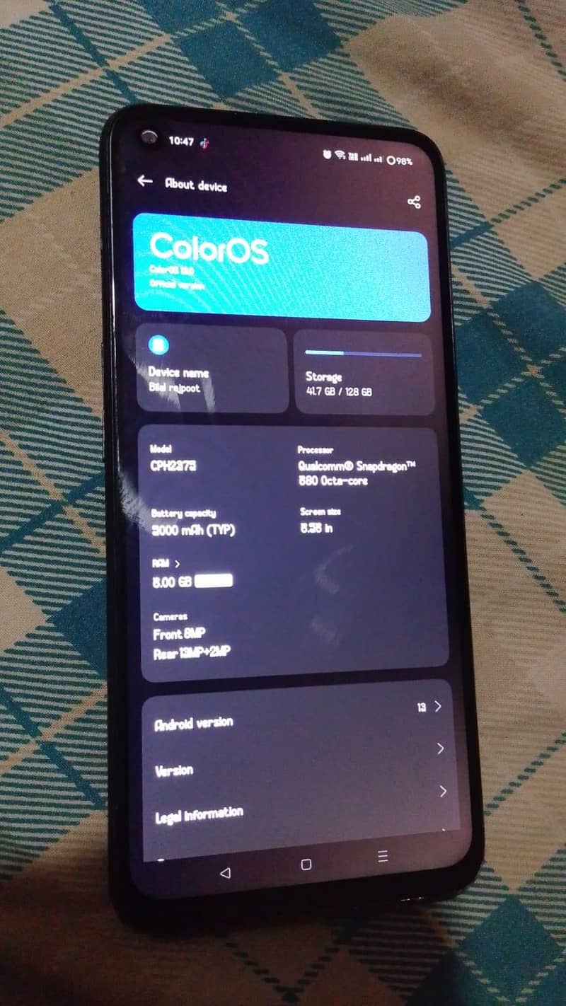 OPPO A76 1