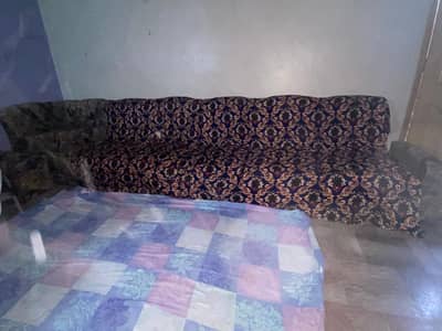 5 seater sofa set with tables