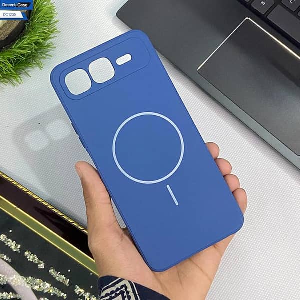 Blue Back Cover for Infinix Smart 10 Plus - Quality Phone Case with Camera Protection