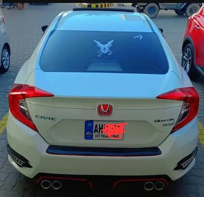 civic red metar full option family use neat and clean mobi03328300370