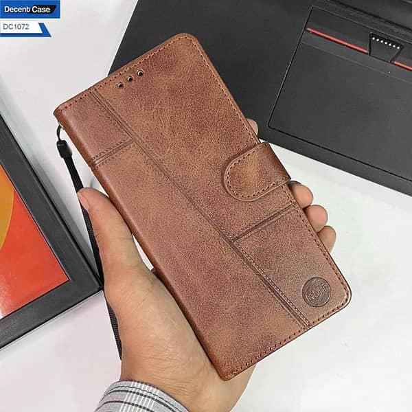 premium leather Flip book Case for Infinix Smart 10 Plus with Camera Protection
