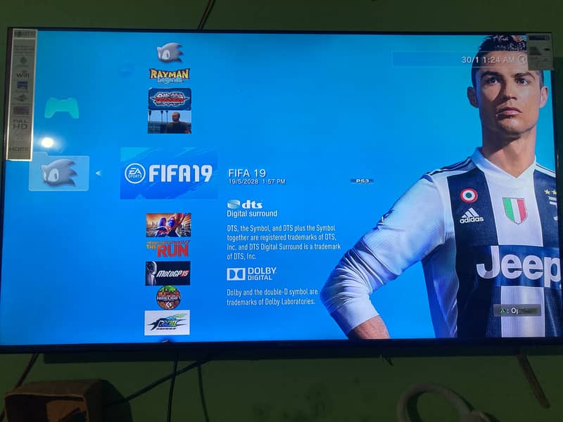 PS 3 with wireless Controller 6