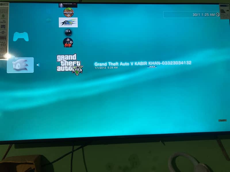 PS 3 with wireless Controller 12