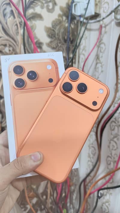 I phone 17pro jv 256gb 100%bettery health 55cycle count  2month ui
