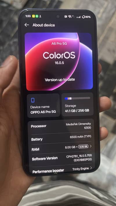 OPPO A6 pro 256