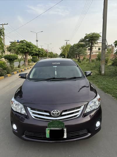 Toyota Corolla GLI 2013