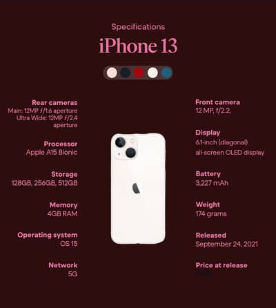 Apple iPhone 13
