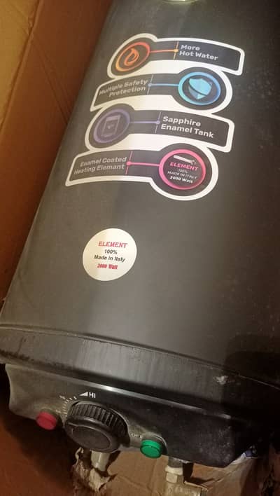 Crown electric geyser
