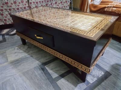Center Mirror Table New With Side Daraz