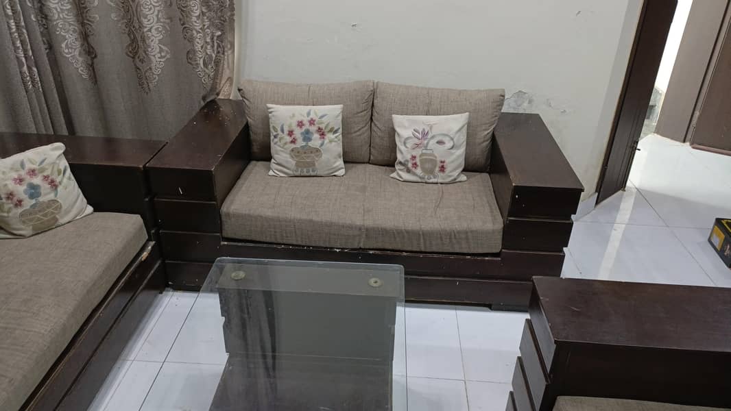 Sofa Set with Center Table 2