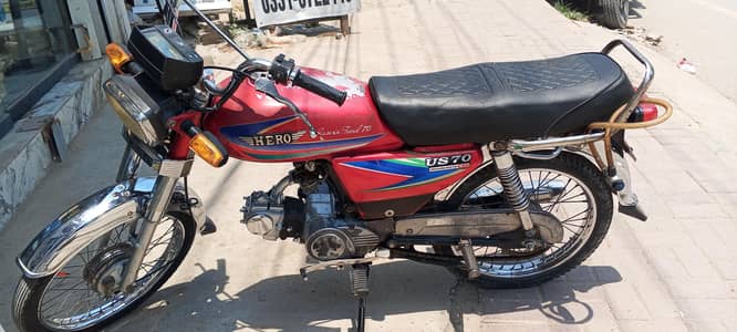 Hero 70cc bike