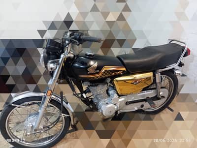 Honda CG 125 Gold edition  read add