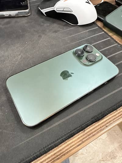 Apple iPhone 13 Pro Non Pta green color 83% Battery