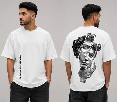 Premium quality drop shoulder tee