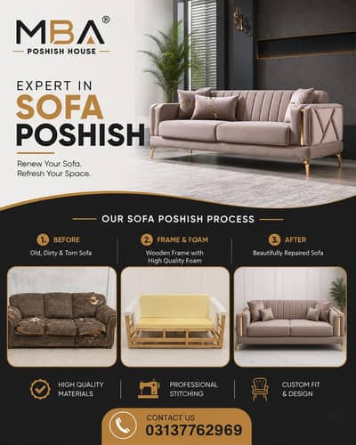 Sofa poshish with premium quality