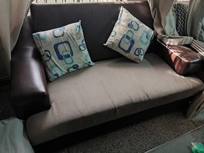2 sofa sets for sale - 2 seater Each | Dark brown | used