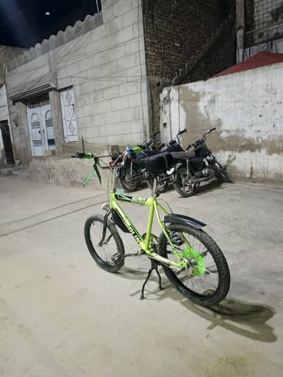 zero meter condition bicycle just 1 week use