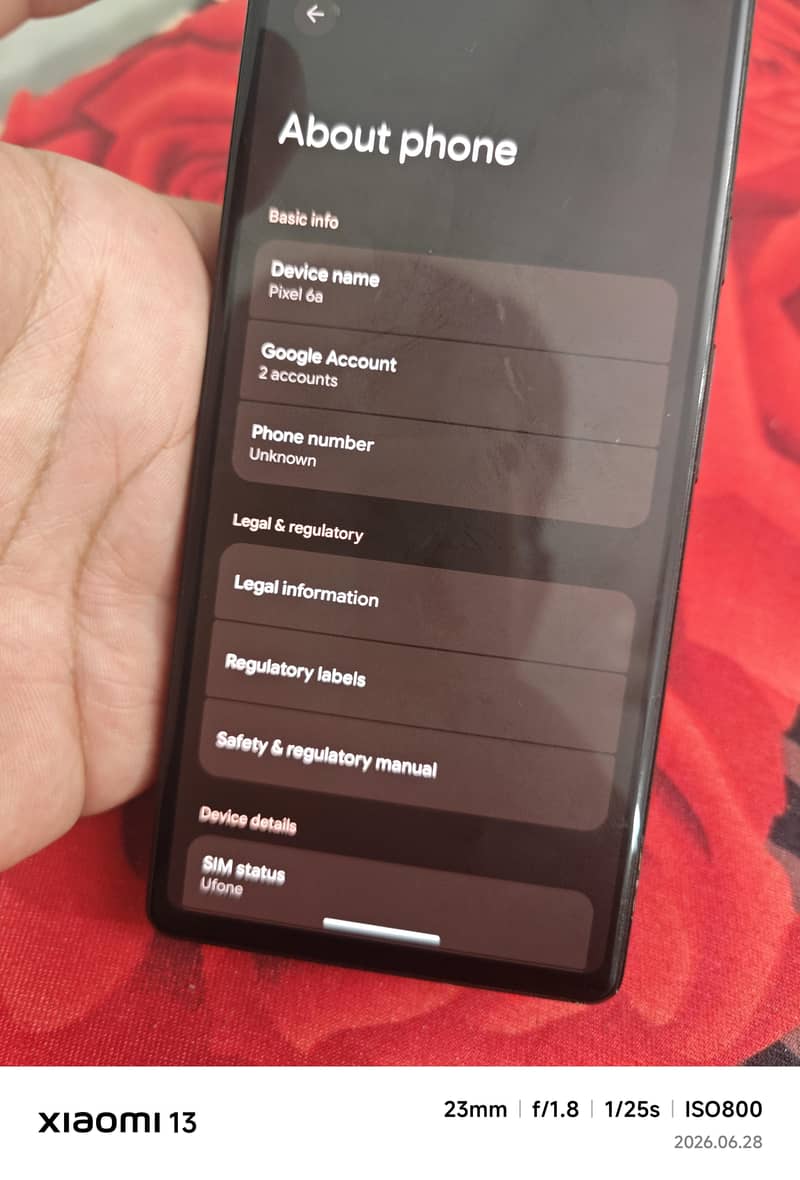 Google Pixel 6a 6