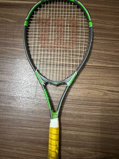 02 Tennis rackets & 01 Squash racket