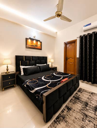 2BED FURNISH APARTMENT AVAILABLE DAILY WEEKLY BASIS FOR RENT IN ISLAMABAD E11 2