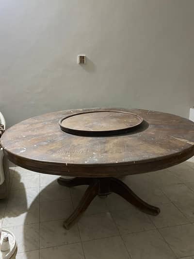 Pure wood royal dinning table