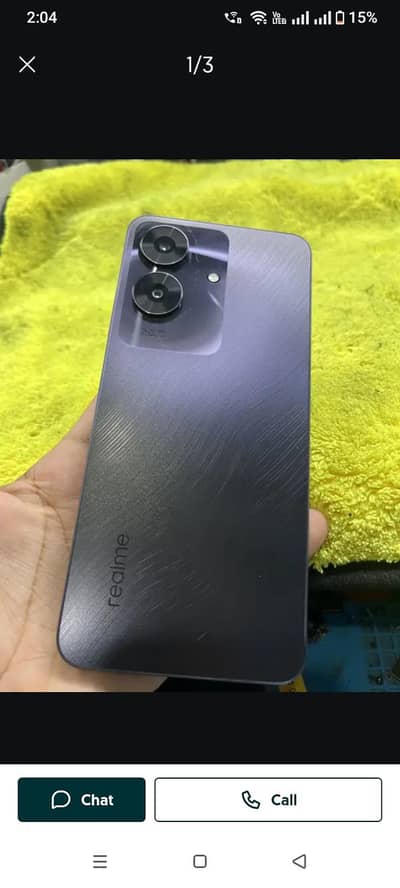 realme not 60/4/128 all okay only set Price 23000