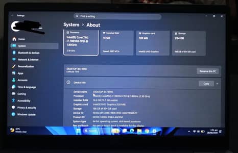 Dell Latitude 7310 i7 10 gen