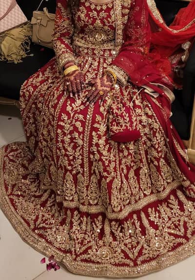 Bridal lehnga brand new Just Few Hours Used