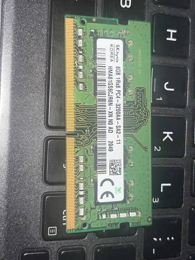 8 GB DDR4 3200 Mhz