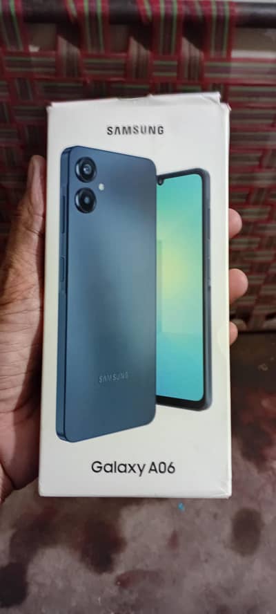 Samsung A06 128 with box