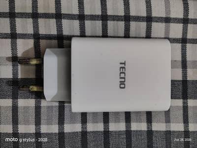 Tecno 33 watt charger