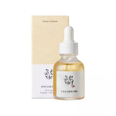 Glow Serum For Acne Prone Skin, Glass Bottle