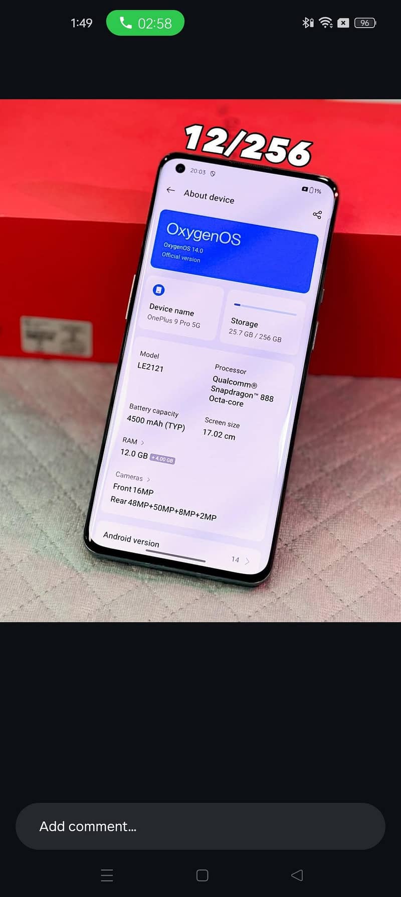 One Plus 9 Pro 5
