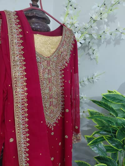 Shirt, trouser and dupptta. . . M size