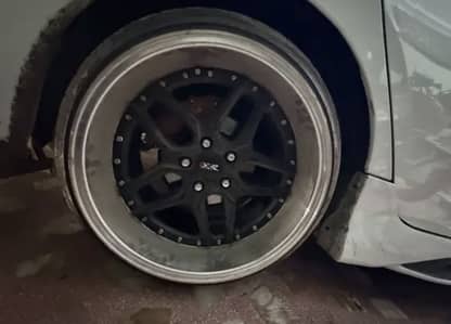 Honda civic rims with tyres