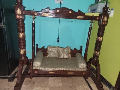 Beautiful Wooden Swing Jhoola