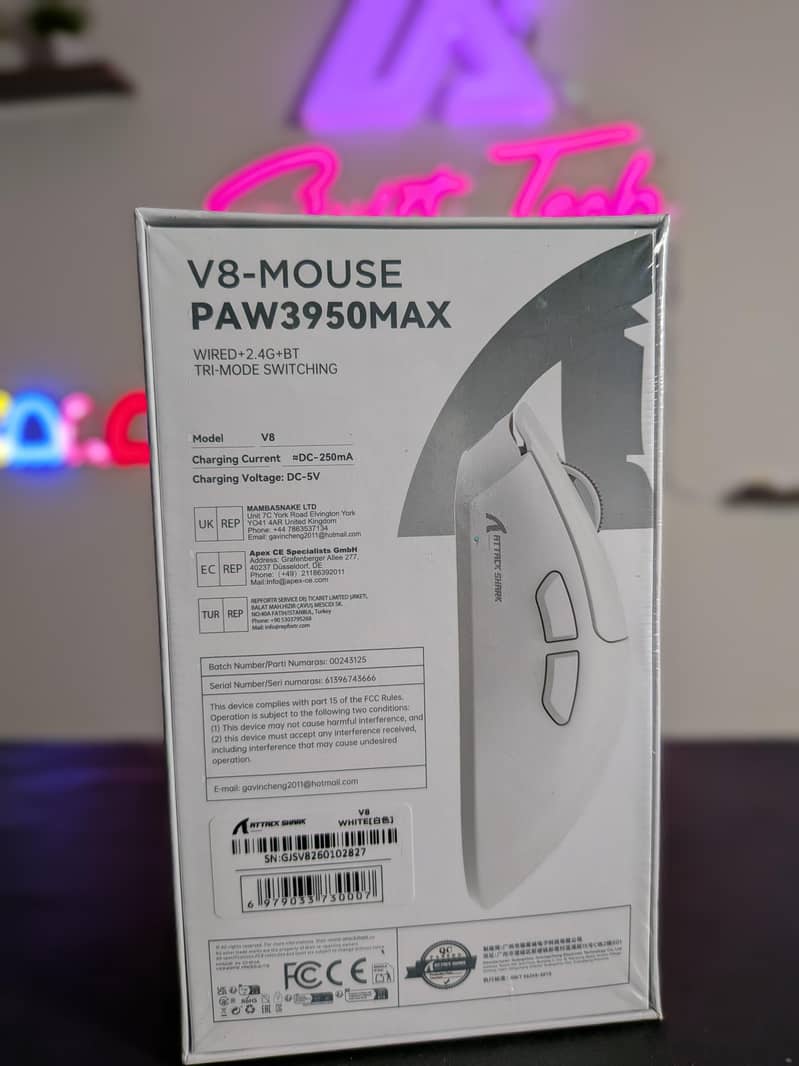 Attackshark V8 Wireless Gaming Mouse 1