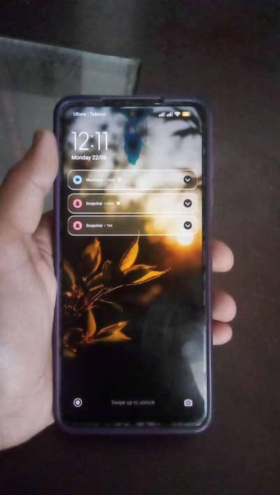 Xiaomi POCO X3 NFC 6/128 only phone shade in panel