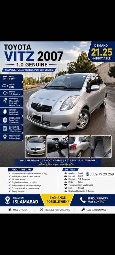 Toyota Vitz 2007