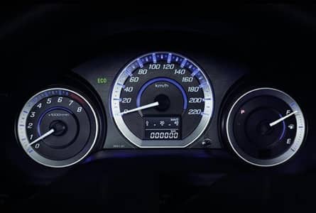 Honda City GM 2009-2021 Blue SpeedoMeter