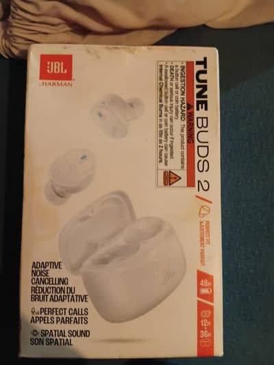 JBL TUNE BUDS 2 (Box Open)
