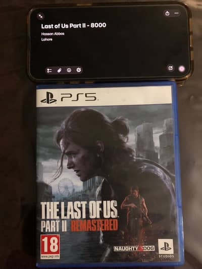 Last of Us 2 PS5 Disc