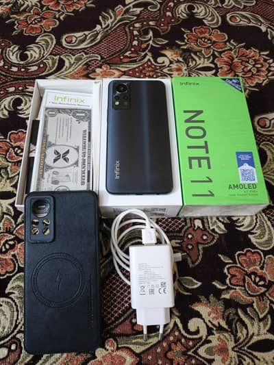 Infinix Note 11 With Box Charger 6/128
