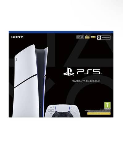 PS5 Digital Edition Slim Console Box Pack