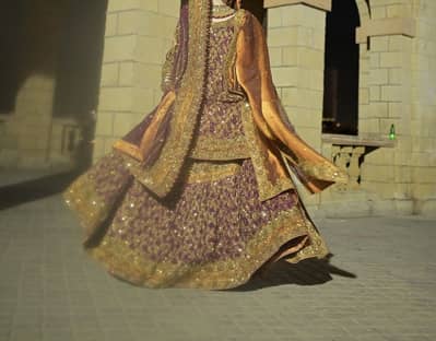 Ruby Colour Bridal wedding Dress