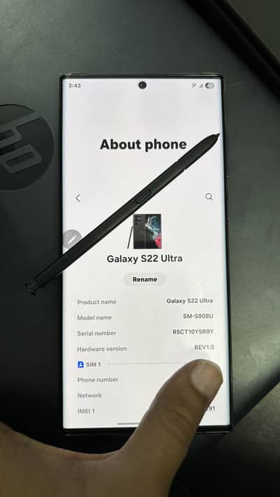 Samsung Mobile S22 Ultra