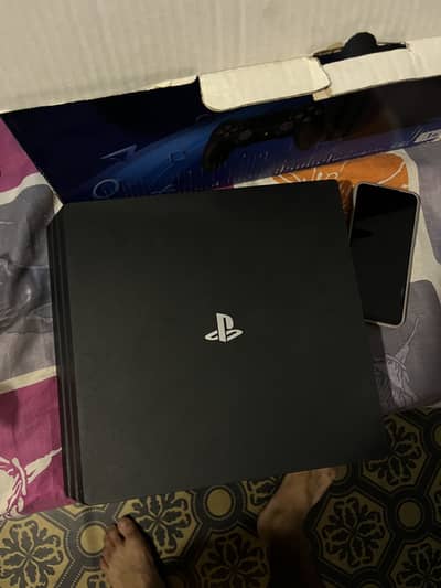 Ps4 pro 1TB with box and Gta v disc