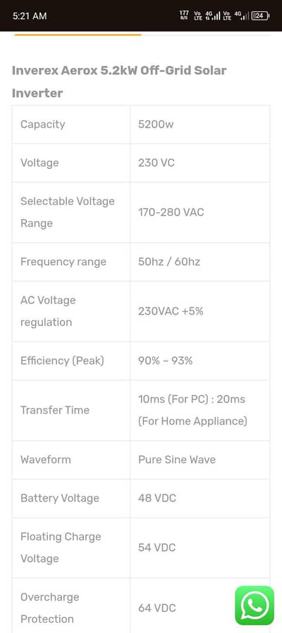 Inverex inverter for sale urgent